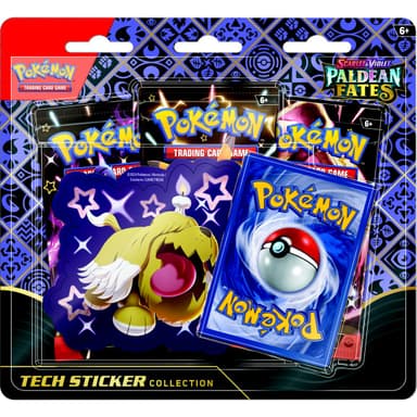 Pokemon TCG Paldean Fates Tech Sticker Collection