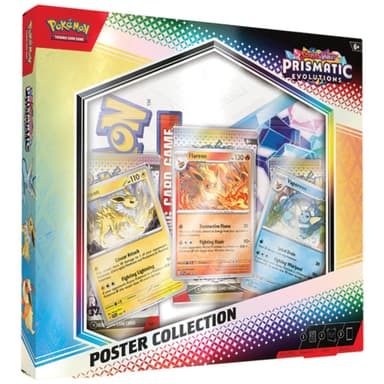 Pokemon Scarlet Violet Prismatic Evolutions Poster Collection