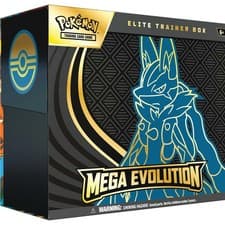 Pokemon TCG Mega Evolution Elite Trainer Box - Mega Lucario