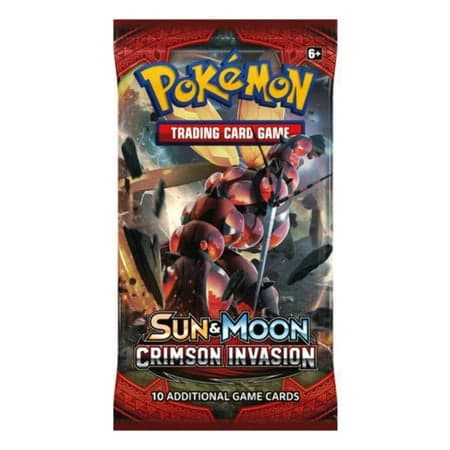 Pokemon TCG Crimson Invasion Loose Booster Pack