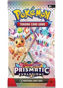 Pokemon TCG Prismatic Evolutions Loose Booster Pack