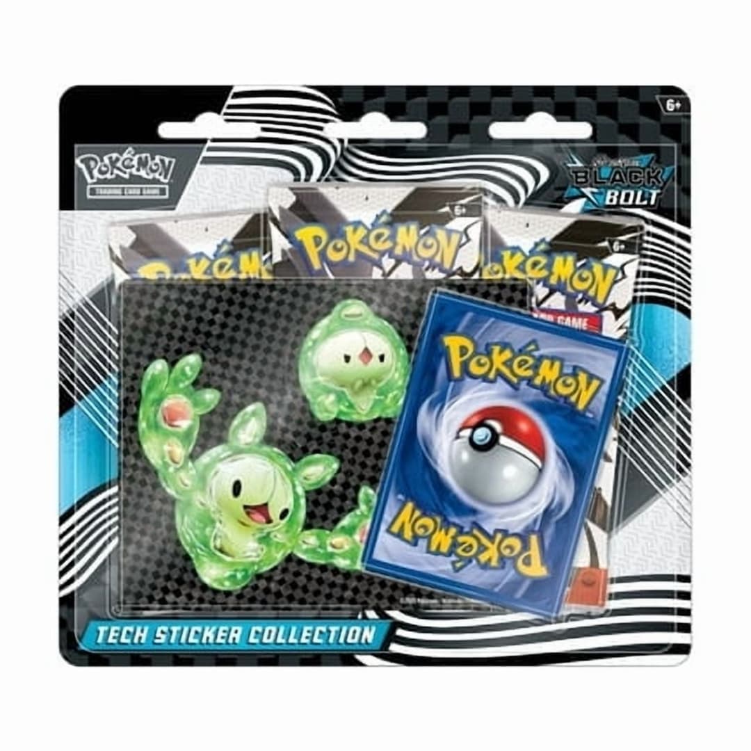 Pokemon TCG Black Bolt Tech Sticker Collection