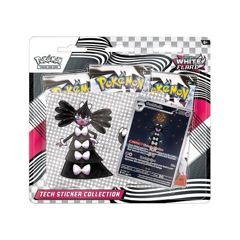 Pokemon TCG White Flare Tech Sticker Collection