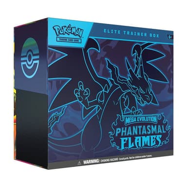 Pokemon Mega Evolution Phantasmal Flames Elite Trainer Box